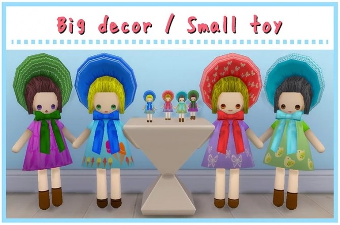 Sims 4 Doll A & Child ACC/Decor at A luckyday