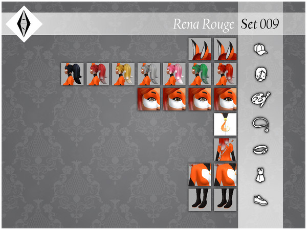Sims 4 Rena Rouge Set009 by AleNikSimmer at TSR