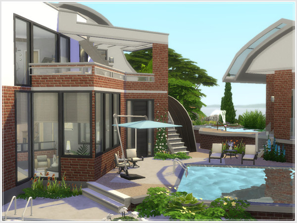 Sims 4 Bonifacio villa by philo at TSR