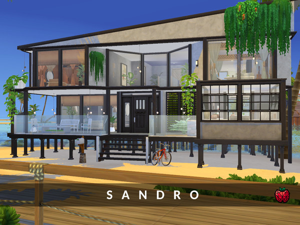 Sims 4 Sandro small house by melapples at TSR