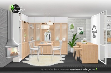 Evviva dining room at SIMcredible! Designs 4
