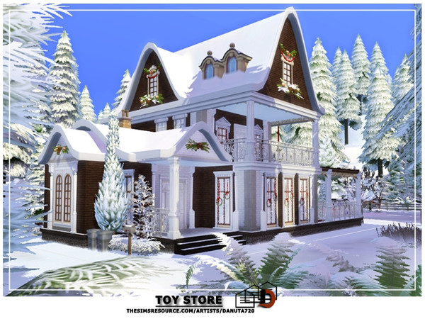 Sims 4 Toy Store by Danuta720 at TSR