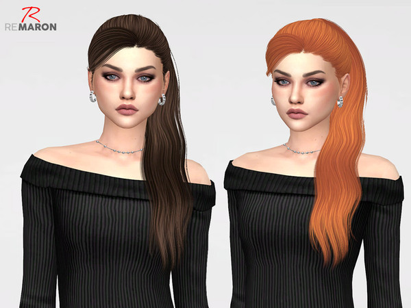 Sims 4 Gigi Hair Retexture by remaron at TSR