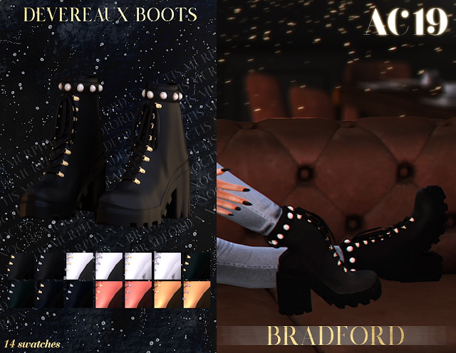 Sims 4 Devereaux Boots AC 2019   Day 3 by Silence Bradford at MURPHY