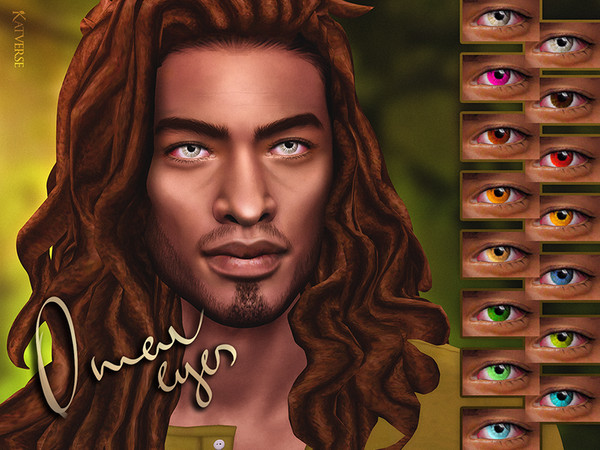 Sims 4 Omar Eyes at Katverse