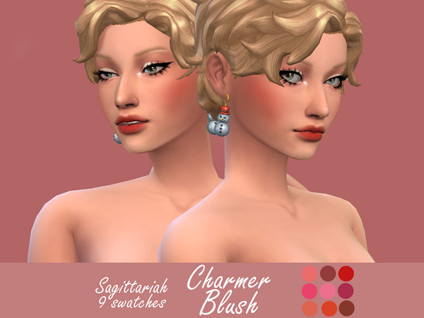 Sims 4 Charmer Blush by Sagittariah at TSR