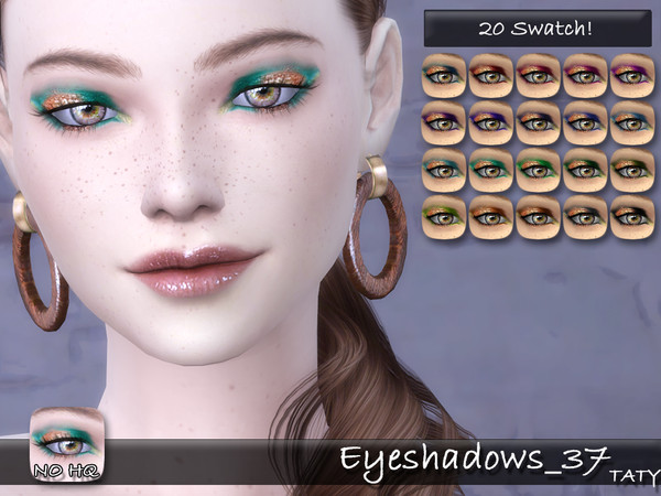Sims 4 Eyeshadows 37 by tatygagg at TSR