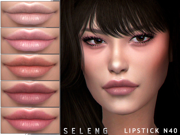 Sims 4 Lipstick N40 by Seleng at TSR