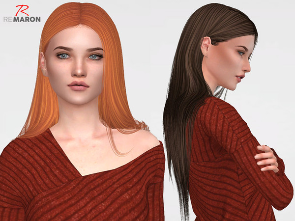 Sims 4 Josie Hair Retexture by remaron at TSR
