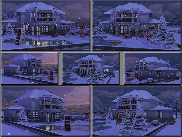 Sims 4 MB Contemplative Time house by matomibotaki at TSR