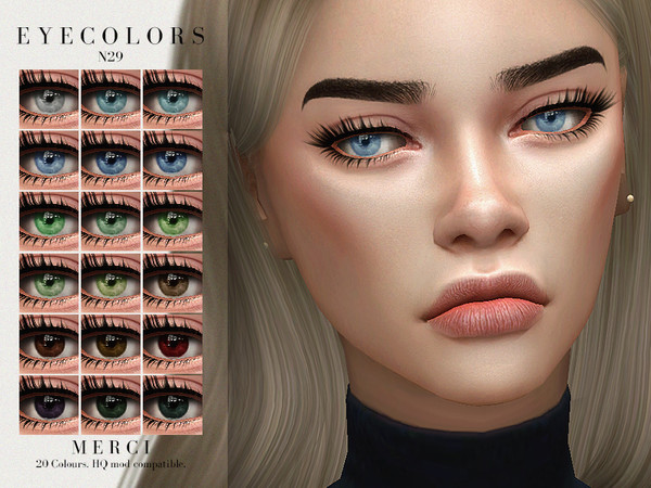 Sims 4 Eyecolors N29 by Merci at TSR