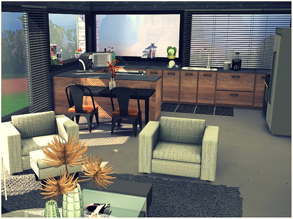 Sims 4 Dream way modern celebrity house by lotsbymanal at TSR