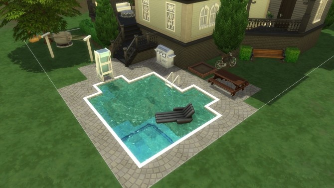 Sims 4 Glimmerbrook renovation #6 | Creek Side Corner by iSandor at Mod The Sims