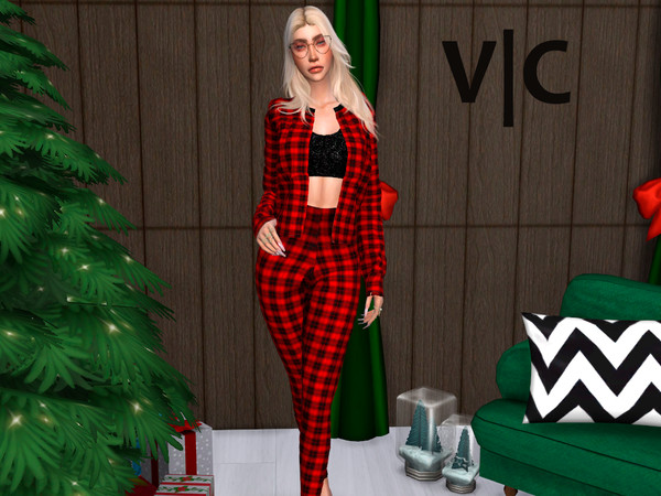 Sims 4 Set Christmas I V|C by Viy Sims at TSR