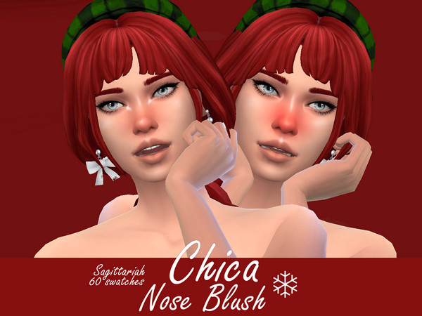 Sims 4 Chica Noseblush Megapack by Sagittariah at TSR