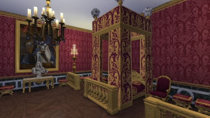 Sims 4 Lit du Roy by TheJim07 at Mod The Sims