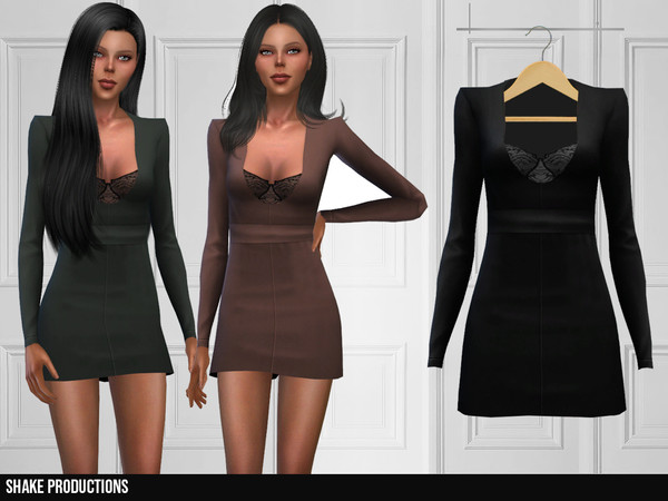 Sims 4 349 Dress by ShakeProductions at TSR