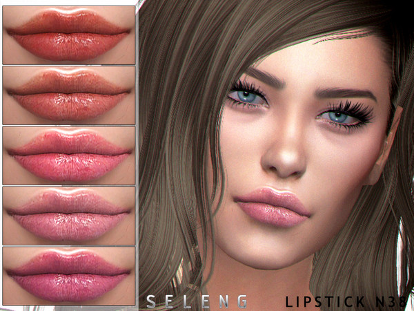 Sims 4 Lipstick N38 by Seleng at TSR