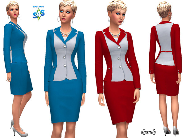 Sims 4 Career Line Power Suit 20191207 by dgandy at TSR