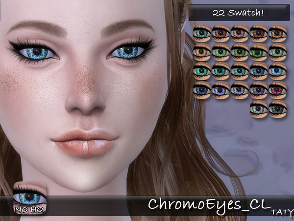 Sims 4 Chromo Eyes CL by tatygagg at TSR