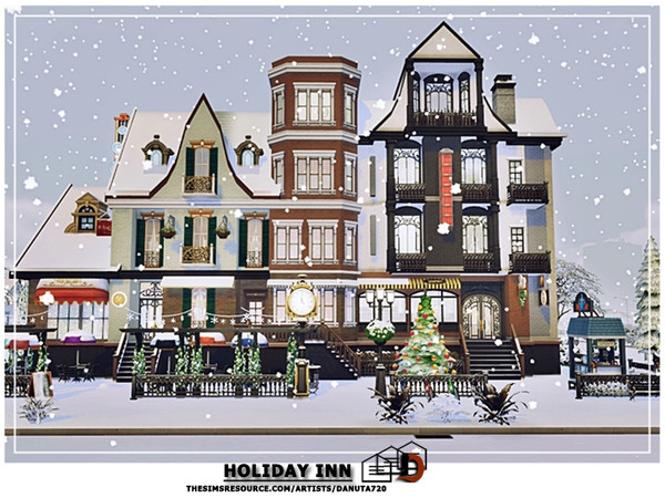 Sims 4 Holiday Inn by Danuta720 at TSR