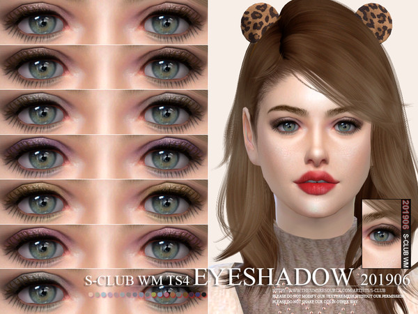 Sims 4 Eyeshadow 201906 by S Club WM at TSR