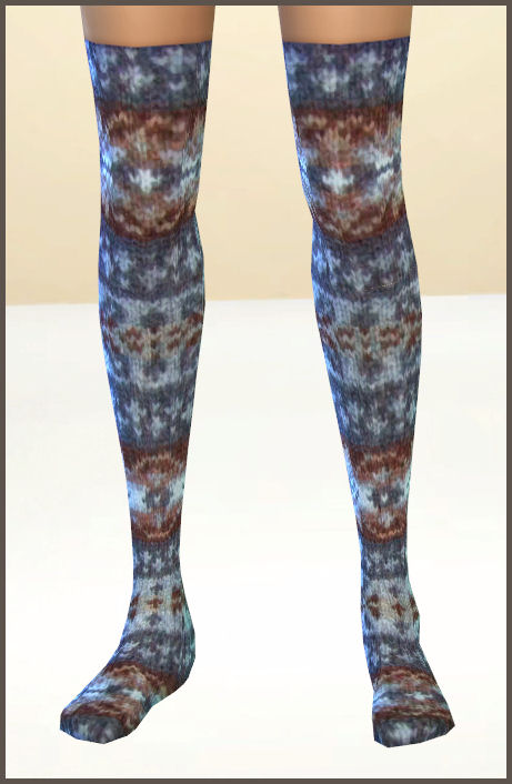 Sims 4 Overknee socks by Chalipo at All 4 Sims