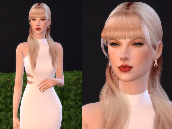 Sims 4 Taylor Swift by Daisy Villaruel at TSR