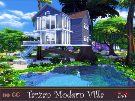 Tarzan Modern Villa by evi at TSR