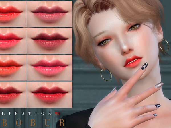 Sims 4 Lipstick 90 by Bobur3 at TSR