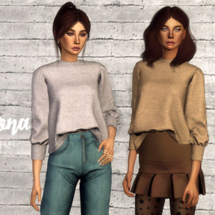 Lazy Day PJ set by Cleotopia at TSR » Sims 4 Updates