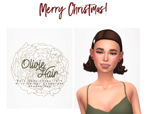 Sims 4 Dresses, hairs and top at Isjao – working on uni
