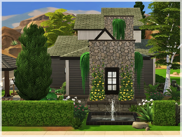 Sims 4 Kayla house by Ray Sims at TSR