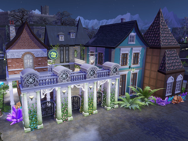 Sims 4 Salisbury Square by Ineliz at TSR