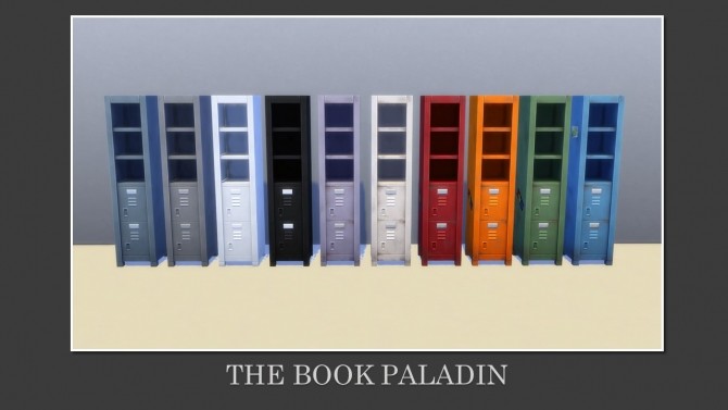 Sims 4 Empty Discover University Bookshelves with Slots by Teknikah at Mod The Sims