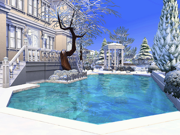 Sims 4 Classic Elegance House No CC by Sarina Sims at TSR