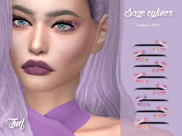 Sims 4 IMF Sage Eyeliner N.67 by IzzieMcFire at TSR