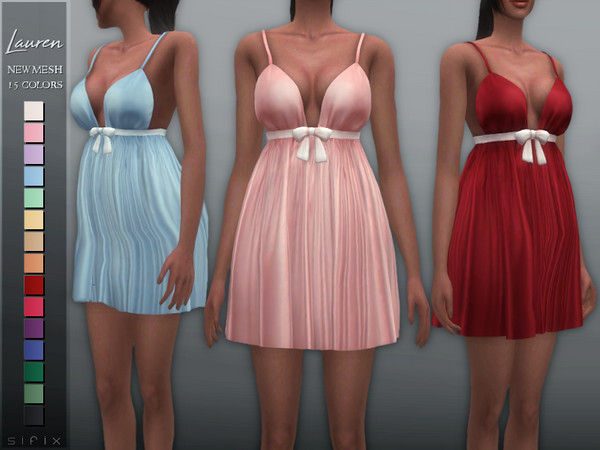 Sims 4 Lauren Babydoll by Sifix at TSR