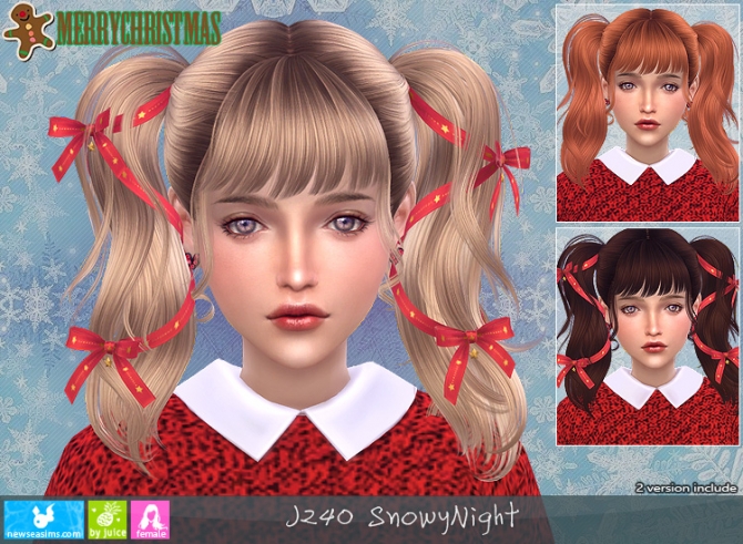 Какие прически алиса J240 SnowyNight hair (P) at Newsea Sims 4 " Sims 4 Updates