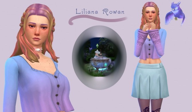 Sims 4 Lilliana Rowan by ElvinGearMaster at Mod The Sims