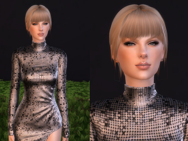 Sims 4 Taylor Swift by Daisy Villaruel at TSR