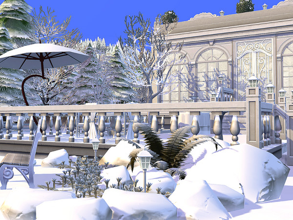 Sims 4 Classic Elegance House No CC by Sarina Sims at TSR