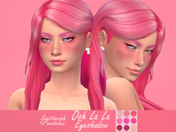 Sims 4 Ooh La La Eyeshadow by Sagittariah at TSR