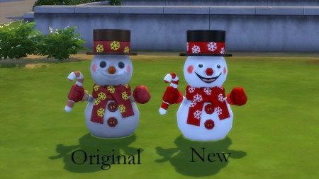 Happy snowman by hippy70 at Mod The Sims