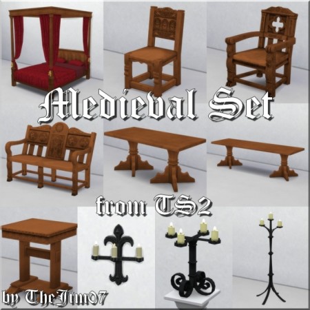Medieval Set from TS2 by TheJim07 at Mod The Sims