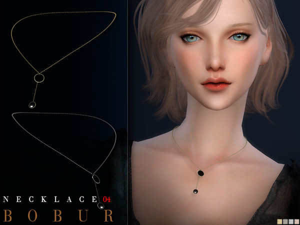 Sims 4 Necklace 04 by Bobur3 at TSR