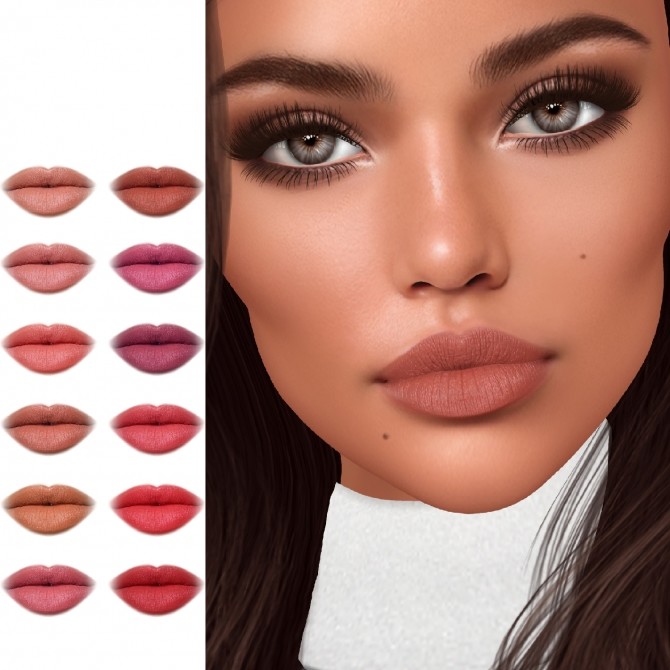 Sims 4 Lipsticks (P) at Luxuriah Sims