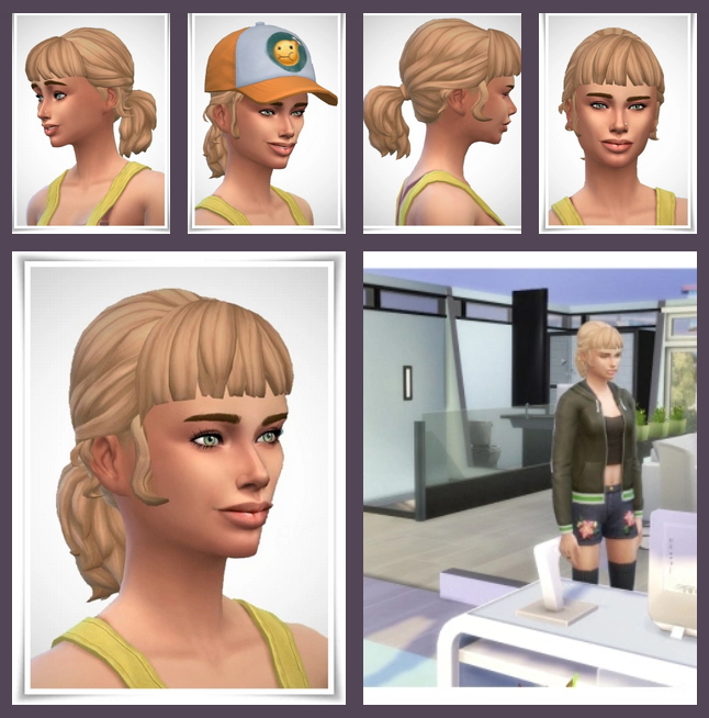 Sims 4 Elise Hair at Birksches Sims Blog