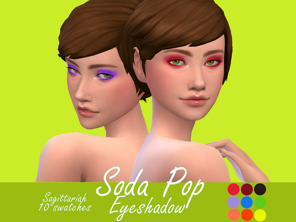 Sims 4 Soda Pop Eyeshadow by Sagittariah at TSR
