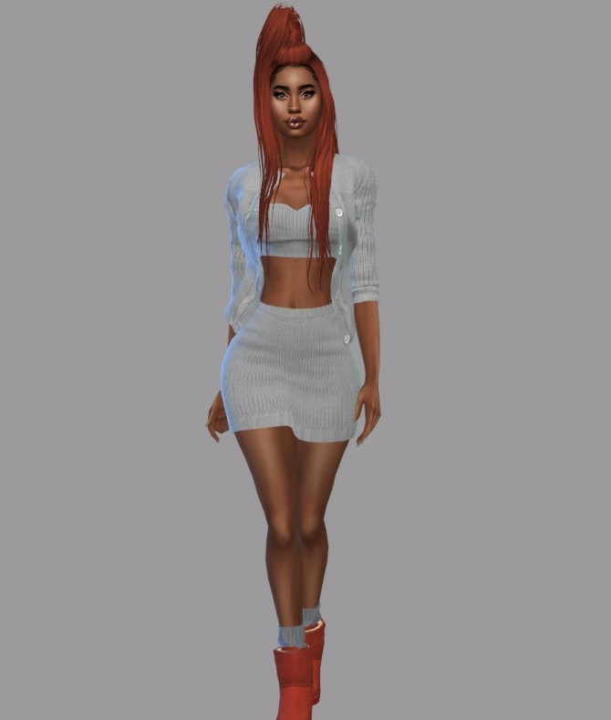 Sims 4 Prim Sweater Set at Teenageeaglerunner